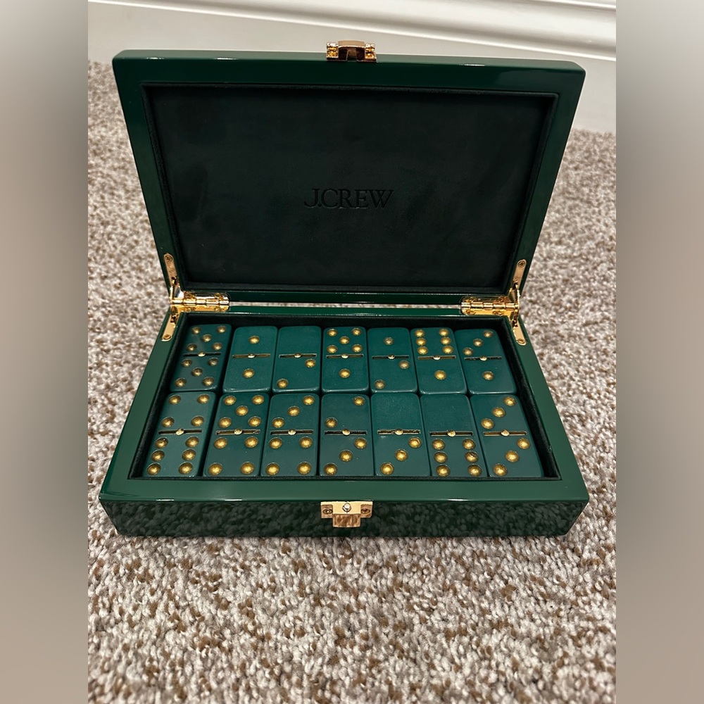 J. Crew holiday dominoes